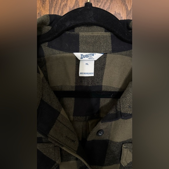 Duluth Trading Co. Women's Free Swingin' Flannel Shirt - XL - Picture 3 of 5